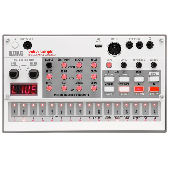 Korg Volca Sample 2 Digital Sample Sequencer