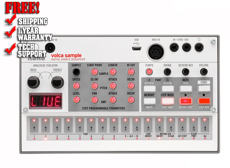 Korg Volca Sample 2 Digital Sample Sequencer