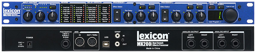 売り出し値下 Lexicon リバーブ,マルチエフェクト MX200 レコーディング/PA機器