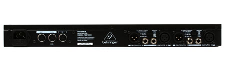 Behringer FBQ1000 Feedback Destroyer Demo