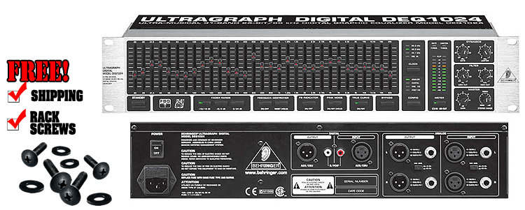 Behringer DEQ1024 | DJ Equalizers | DJ Audio | DJ Equipment