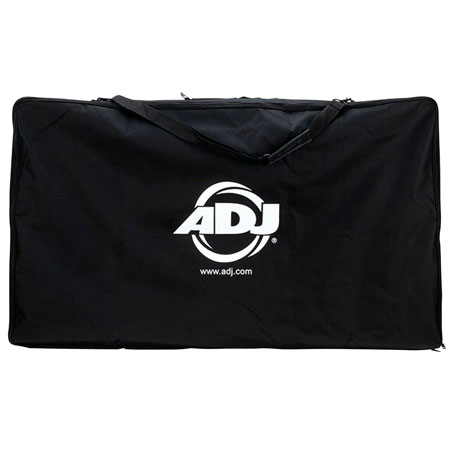 American DJ Light Weight Metal Frame Event Facade Booth w Black+White Scrim+Bag