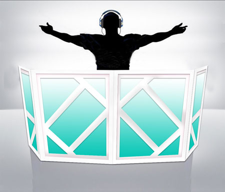 DJ Facade/Booth - TATSU (White)