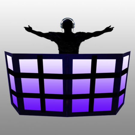 DJ Facade/Booth - TEESONE (Black)