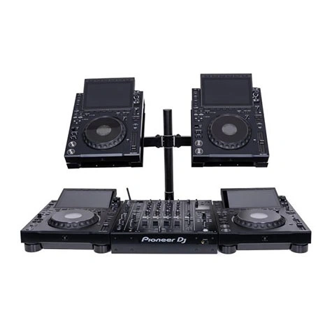 Headliner Avalon Dual CDJ Stand 2 | Portable DJ Stand