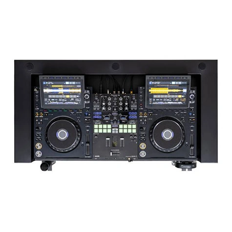 Headliner Malibu Portable DJ Booth | 18U Rack & Laptop Stand