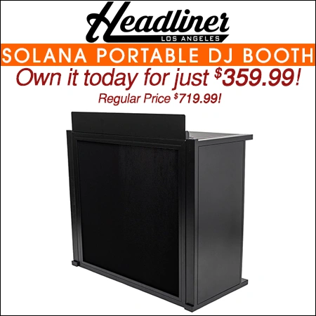 Headliner Solana Portable DJ Booth