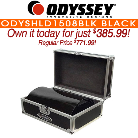  Odyssey ODYSHLD1508BLK Black Uplighting Covers 