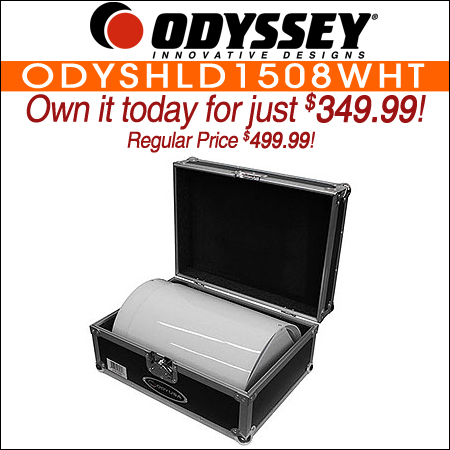  Odyssey ODYSHLD1508WHT Black Uplighting Covers 