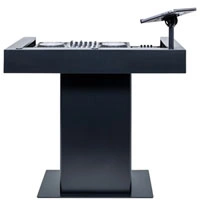Headliner Malibu Portable DJ Booth (Black)