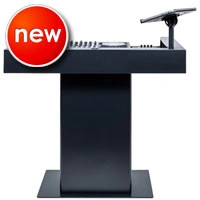 Headliner Malibu Portable DJ Booth (Black)