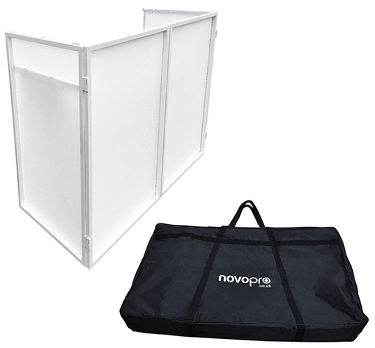 Novopro SDX-LITE Mobile DJ Booth (Black)