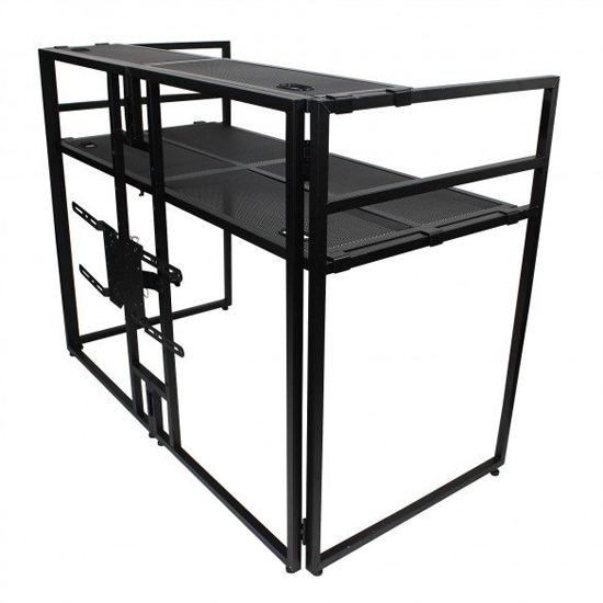 ProX XF-MESA MEDIA DJ Facade Table Station