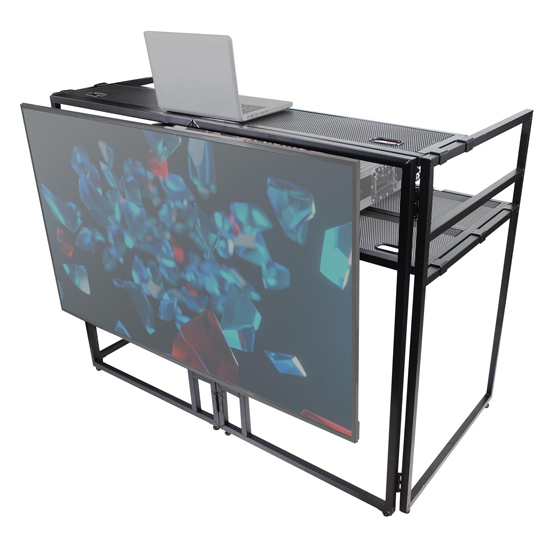 ProX XF-MESA MEDIA DJ Facade Table Station