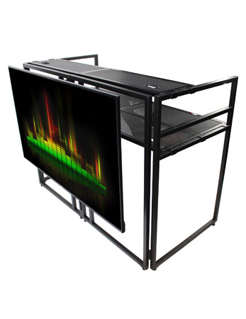 ProX XF-MESA MEDIA MK2 DJ Facade Table Workstation