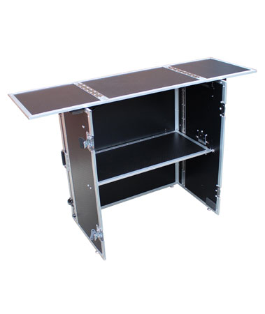 ProX XS-DJSTN Transformer Series DJ Folding Workstation Table