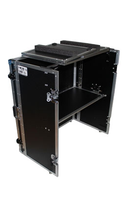 ProX XS-DJSTN Transformer Series DJ Folding Workstation Table