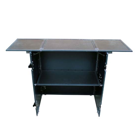 ProX XS-DJSTNBL Transformer Series DJ Folding Workstation Table