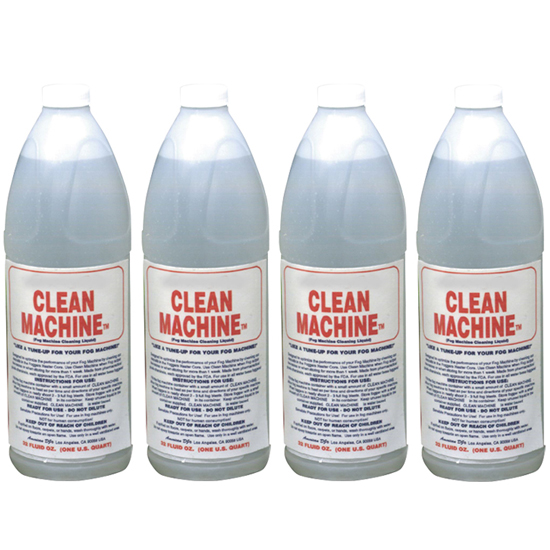 123DJ CLEAN MACHINE FLUID - CASE OF FOUR