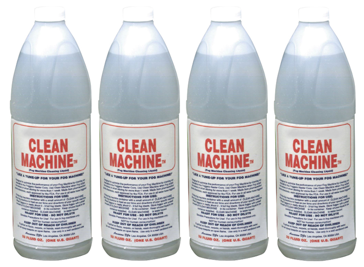 123DJ CLEAN MACHINE FLUID - CASE OF FOUR