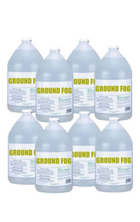 123DJ Ground Fog Juice - Case of Eight