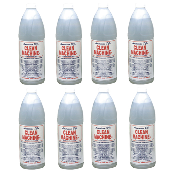 American DJ Clean Machine Fluid - Case of Eight