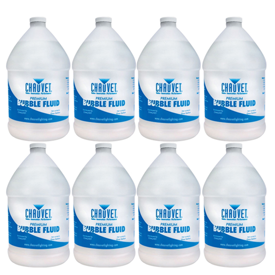 Chauvet Bubble Fluid-Gallon Case Of Eight