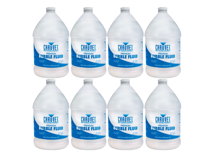 Chauvet Bubble Fluid-Gallon Case Of Eight