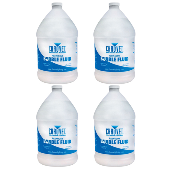 Chauvet Bubble Fluid-Gallon Case of Four
