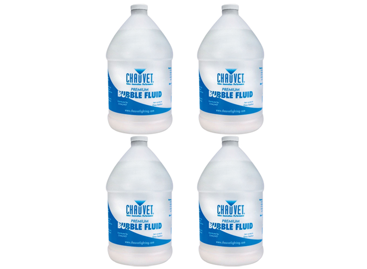 Chauvet Bubble Fluid-Gallon Case of Four