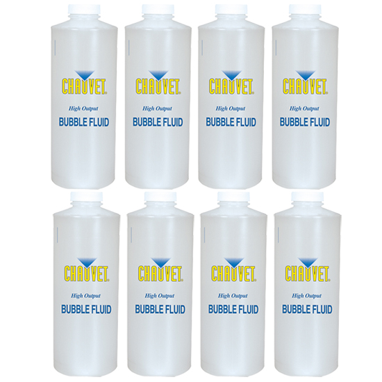 Chauvet Bubble Fluid-Quart Case Of Eight