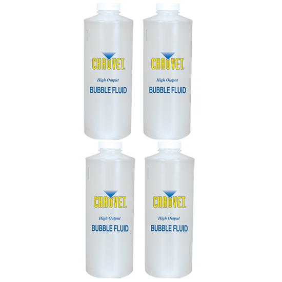 Chauvet Bubble Fluid-quart Case Of Four