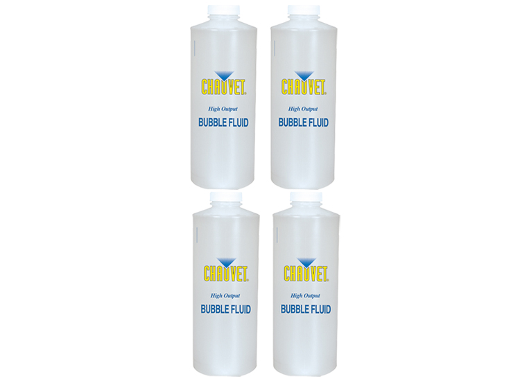 Chauvet Bubble Fluid-quart Case Of Four