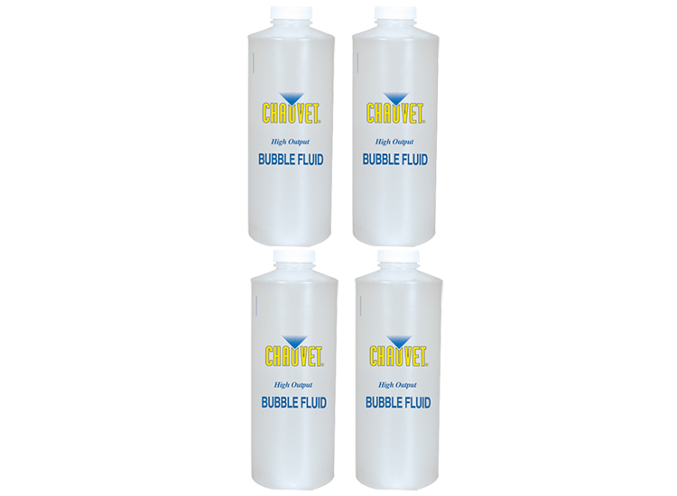 Chauvet Bubble Fluid-quart Case Of Four