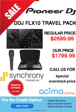 DDJ FLX10 Travel Pack