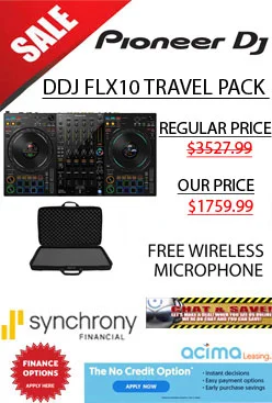 DDJ FLX10 Travel Pack