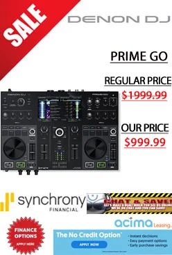 Denon DJ Prime GO Portable 2-deck standalone DJ Controller