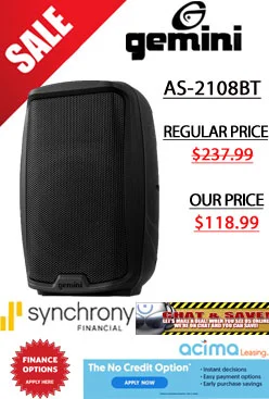 Gemini AS 2108BT Speaker