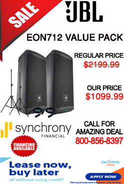 JBL EON712 Value Pack