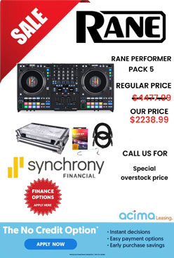 Rane PERFORMER with Case Wheels Package