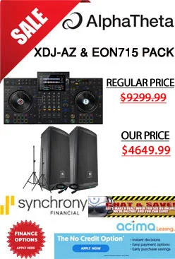 AlphaTheta XDJ-AZ and JBL EON715 Pack