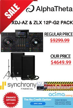 AlphaTheta XDJ-AZ and ZLX-12P G2 Package