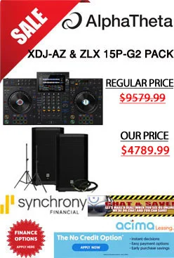 AlphaTheta XDJ-AZ and ZLX-15P G2 Package