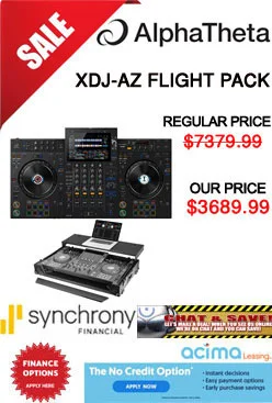 AlphaTheta XDJ-AZ Flight Package