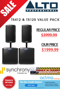 Alto TS412 and TS12S Package