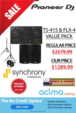 Alto TS415 & Pioneer DJ DDJ-FLX4 Value Pack
