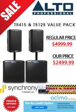 Alto TS415 and TS12S Package