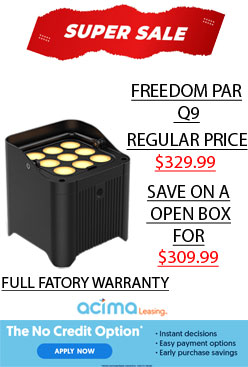 CHAUVET DJ Freedom Par Q9