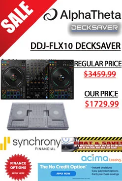 AlphaTheta DDJ-FLX10 and Decksaver