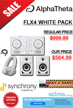 AlphaTheta DDJ-FLX4 White Package